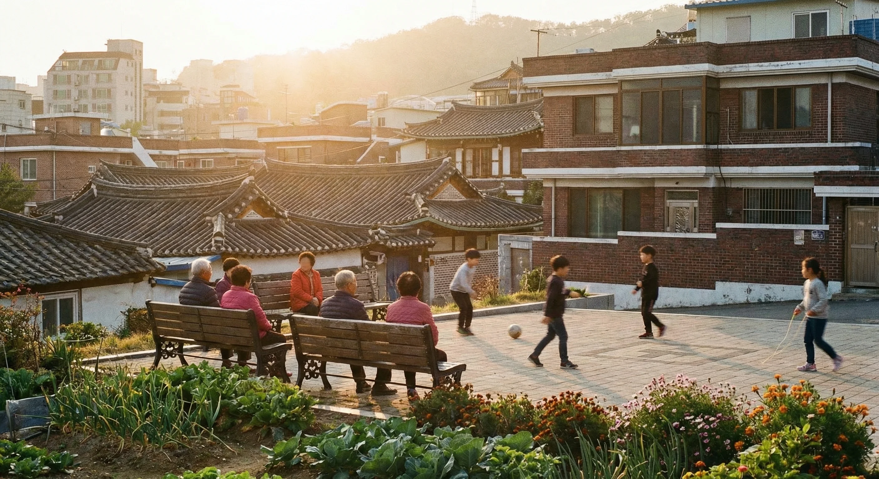 함께하는 마을 풍경